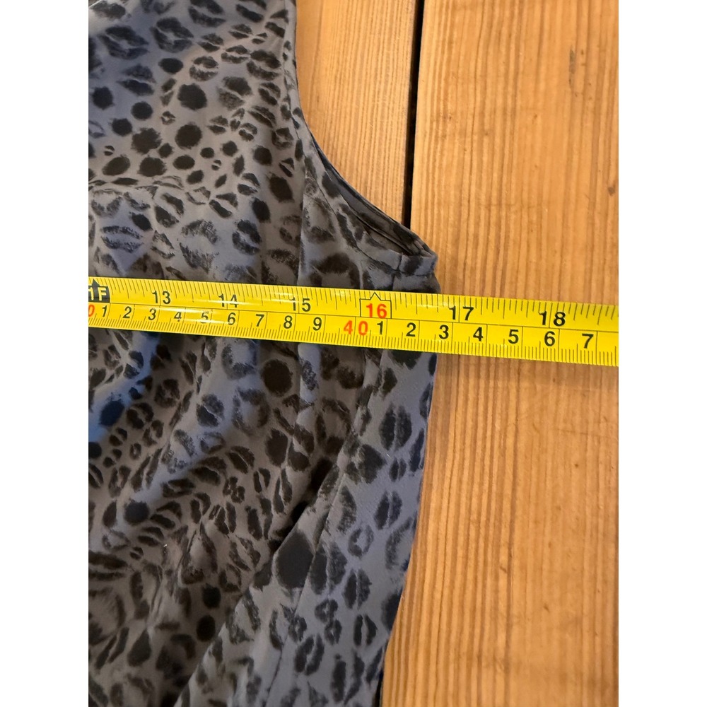Kirna Zabete at Target Womens Grey Lip Print Wide Leg Jumpsuit Cowl Neck S - Picture 9 of 10